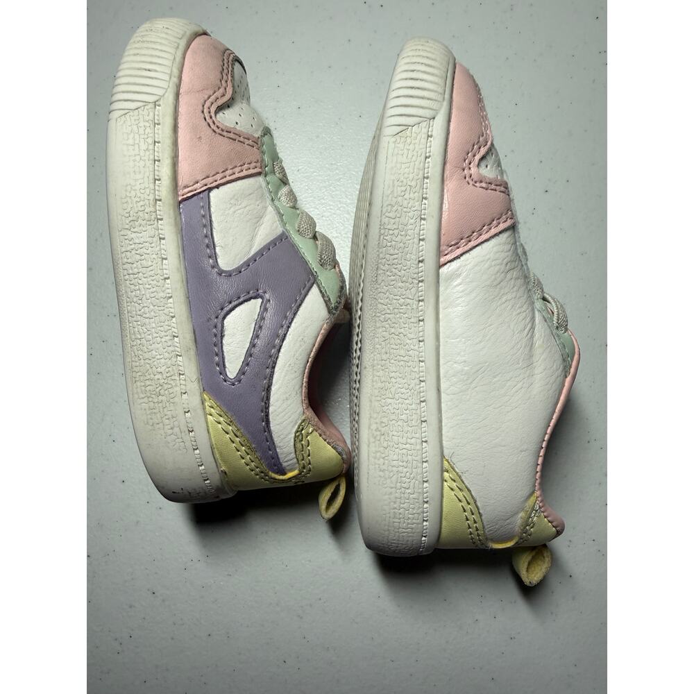 Carter’s Shoes Kids Size 6 Multicolored white, and Multicolored slip on 0196